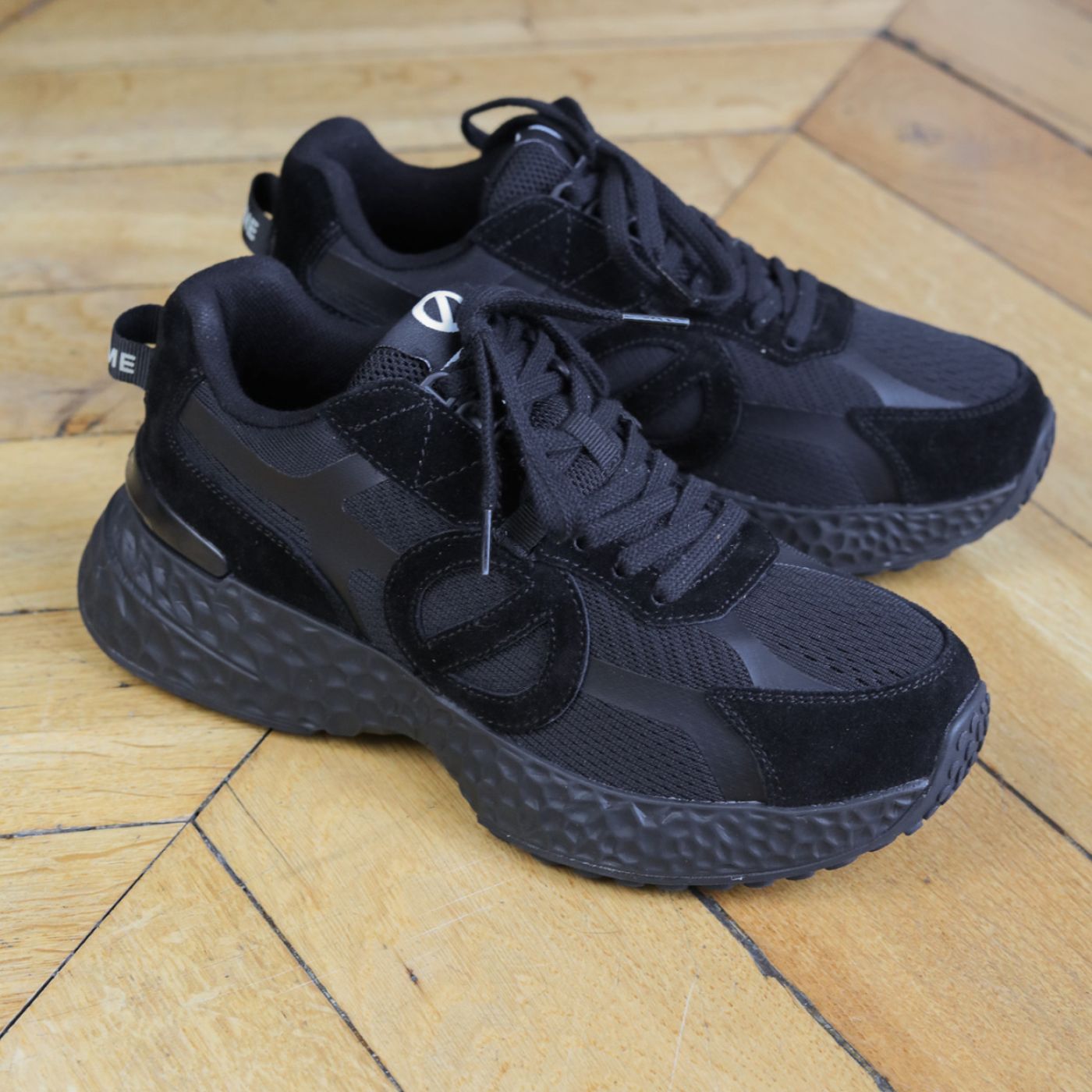 CARTER 2.0 FLY W - KNIT/SUEDE - NERO